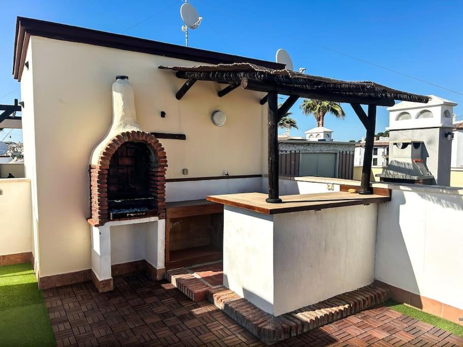 Modern Beach Duplex With Bbq Rooftop Ayamonte Bagian luar foto